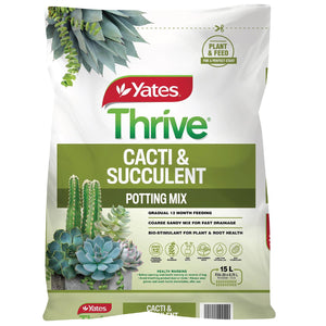 YATES THRIVE CACTI & SUCCULENT MIX 15L