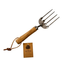 Load image into Gallery viewer, ICAN CLASSIC ASHWOOD &amp; STAINLESS STEEL SHORT HANDLE FORK
