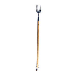 ICAN CLASSIC ASHWOOD & STAINLESS STEEL LONG HANDLE FORK