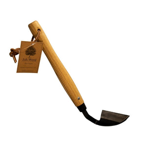 ICAN CLASSIC ASHWOOD & STAINLESS STEEL SHORT HANDLE GARDEN HOE RIGHT HANDED