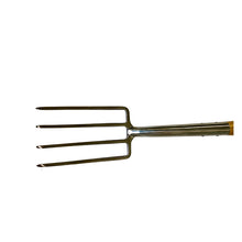 Load image into Gallery viewer, ICAN CLASSIC ASHWOOD &amp; STAINLESS STEEL GARDEN FORK SMALL
