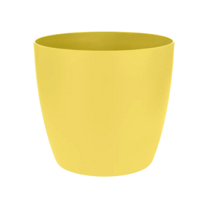 ELHO BRUSSELS ROUND COVER POT 07CM YELLOW