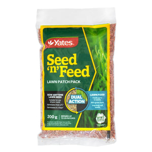 YATES LAWN SEED N FEED PATCH PACK 200G