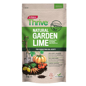 YATES THRIVE NATURAL GARDEN LIME 3.0KG