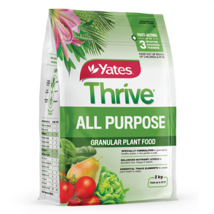 YATES THRIVE ALL PURPOSE GRANULAR PLANT FOOD 2.0KG