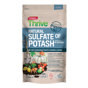 YATES THRIVE NATURAL SULFATE OF POTASH & SEAWEED 2.5KG