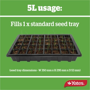 YATES BLACK MAGIC SEED RAISING MIX 5L