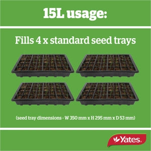 YATES BLACK MAGIC SEED RAISING MIX 15L