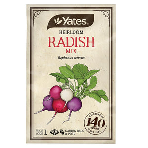 RADISH HEIRLOOM MIX SEED