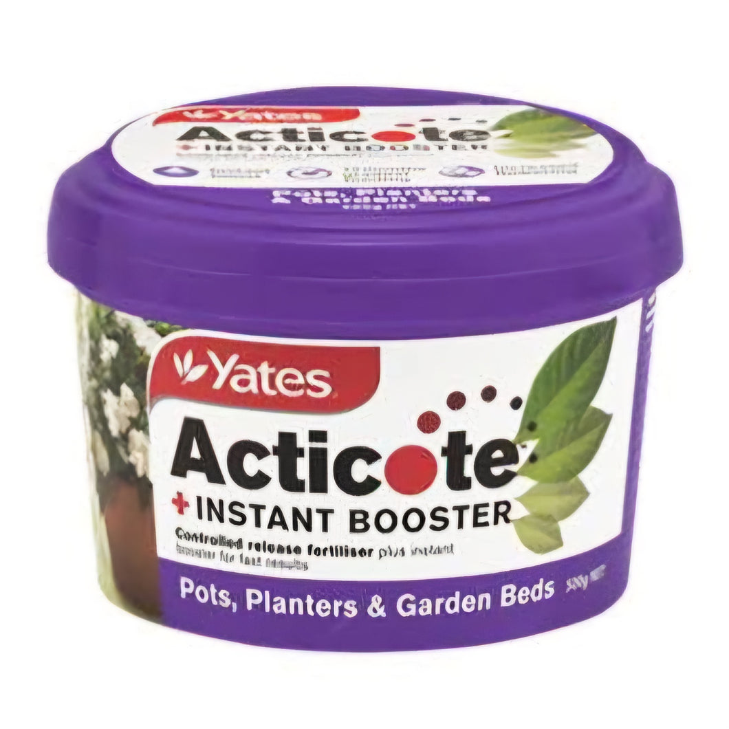 YATES ACTICOTE FOR POTS PLANTERS & GARDEN BEDS CONTROLLED RELEASE FERTILISER 500G