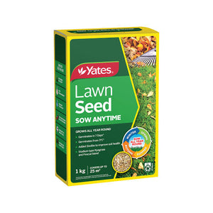 YATES LAWN SEED SOW ANYTIME 1KG