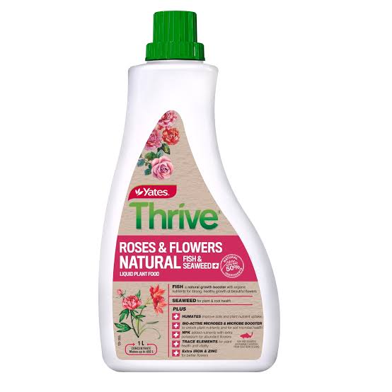 YATES THRIVE NATURAL ROSES & FLOWERS 1L CONCENTRATE