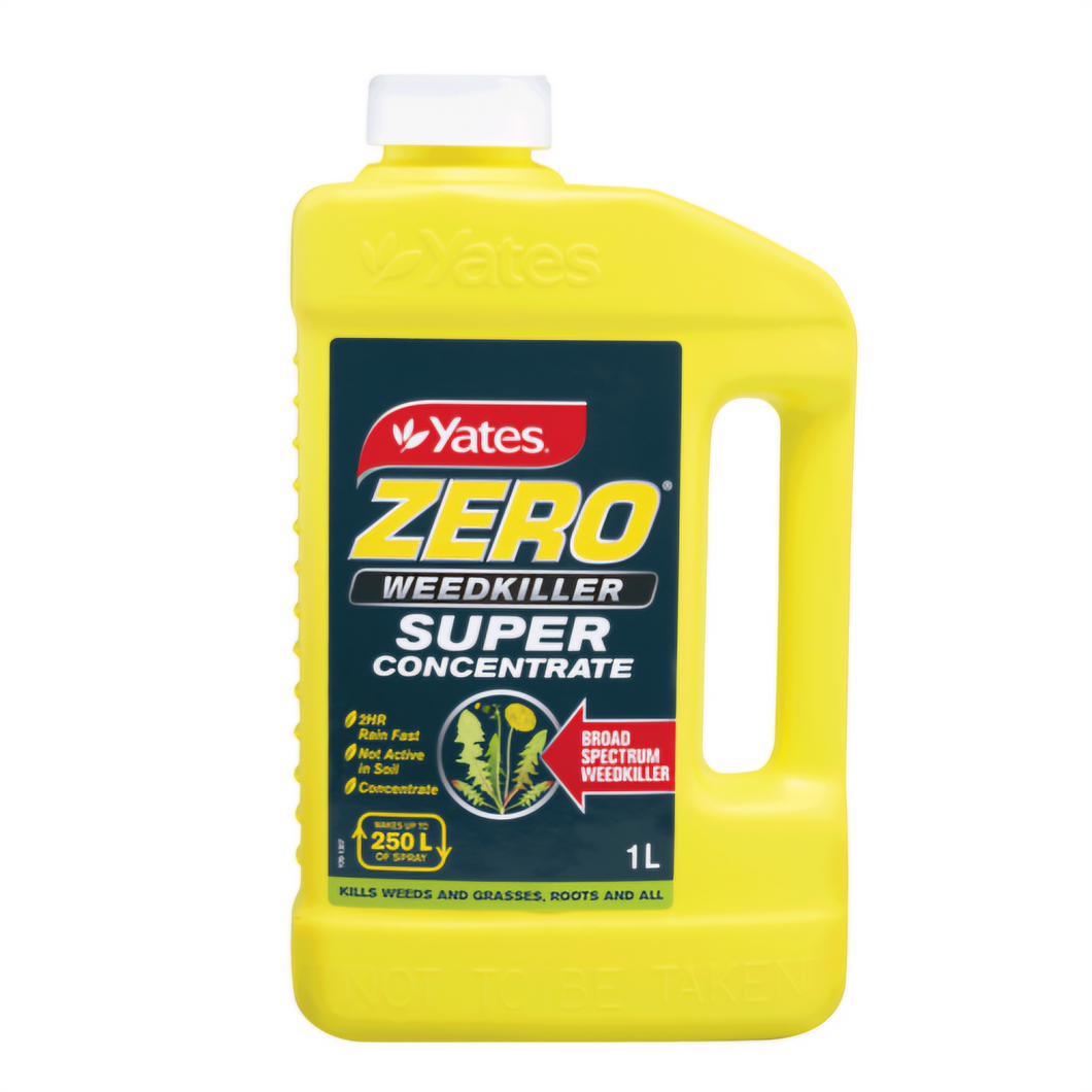 YATES ZERO SUPER WEEDKILLER CONCENTRATE 1000ML