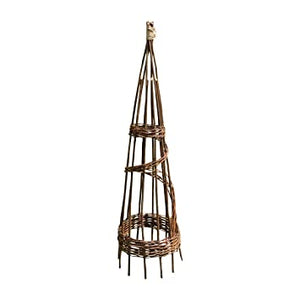 SPIRAL WILLOW OBELISK 23 120CM