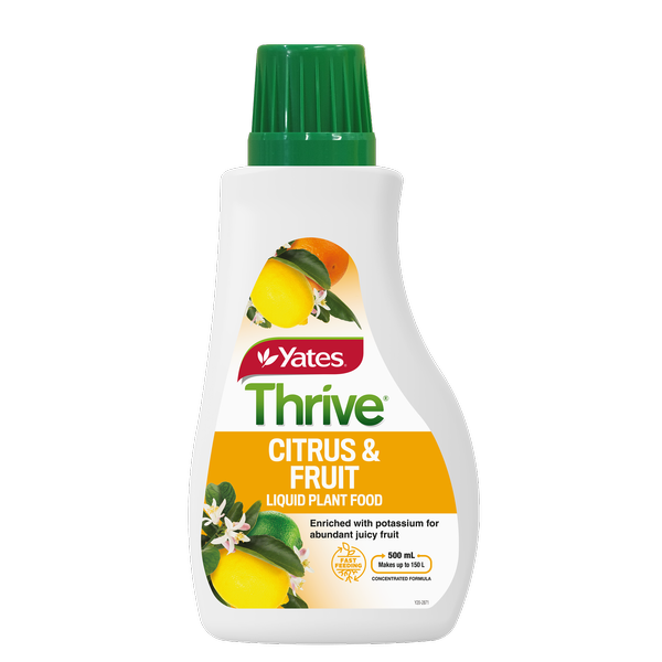 YATES THRIVE CITRUS & FRUIT LIQUID FERTILISER 500ML CONCENTRATE