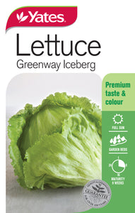 LETTUCE ICEBERG GREENWAY SEED