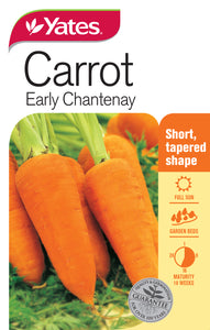 CARROT EARLY CHANTENAY SEED