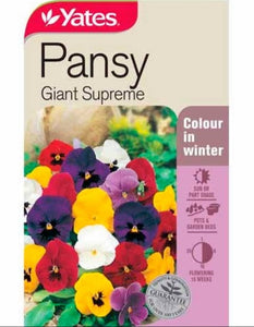 PANSY GIANT SUPREME SEED