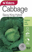 Load image into Gallery viewer, CABBAGE SAVOY KING SEED
