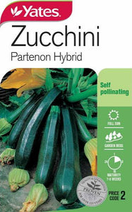 ZUCCHINI PARTENON HYBRID SEED