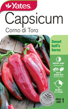 Load image into Gallery viewer, CAPSICUM CORNO DI TORO SEED
