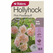 Load image into Gallery viewer, HOLLYHOCK PINK POWDERPUFF SEED
