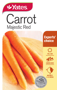 CARROT MAJESTIC RED SEED