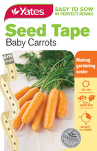 Load image into Gallery viewer, CARROT BABY SEED TAPE
