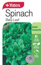 Load image into Gallery viewer, SPINACH BABY LEAVES SEED
