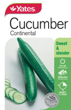 Load image into Gallery viewer, CUCUMBER CONTINENTAL SEED
