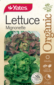 LETTUCE MIGNONETTE MIX ORGANIC SEED