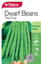 Load image into Gallery viewer, BEANS DWARF TOPCROP SEED
