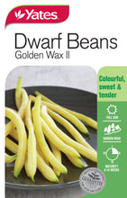 Load image into Gallery viewer, BEANS DWARF GOLDEN WAX SEED
