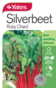 SILVERBEET RUBY CHARD SEED