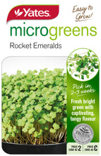 Load image into Gallery viewer, MICROGREENS ROCKET EMERALDS SEED
