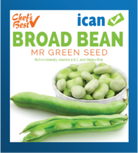 Load image into Gallery viewer, BEANS BROAD MR GREEN SEED
