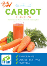 Load image into Gallery viewer, CARROT EUROPA SEED
