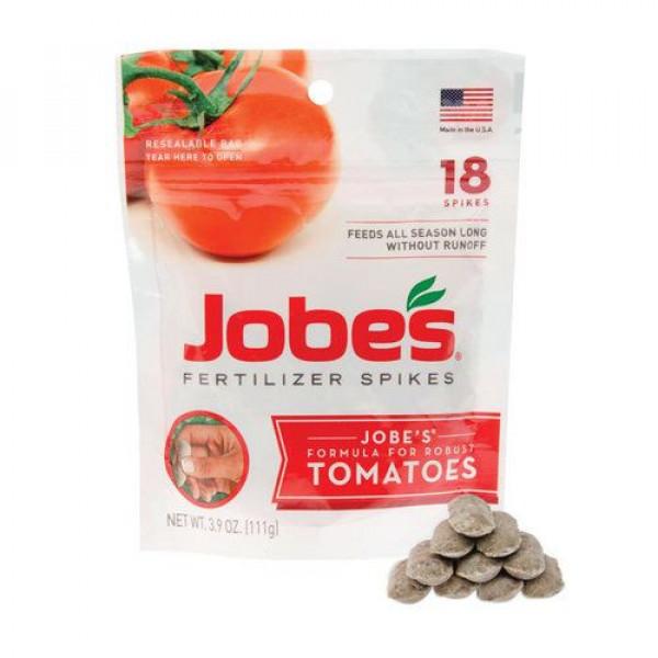 JOBES TOMATO FERTILISER SPIKES 18 PACK