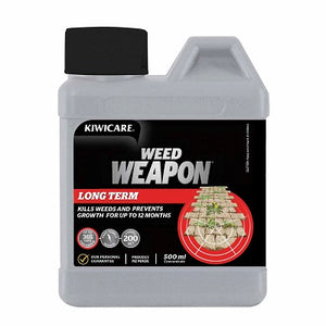 WEED WEAPON LONG TERM CONCENTRATE WEEDKILLER 500ML