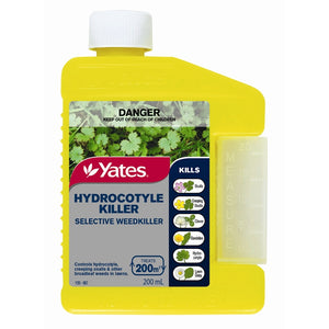 YATES HYDROCOTYLE KILLER 200ML CONCENTRATE