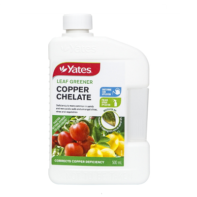 YATES LEAF GREENER 500ML COPPER CHELATE CONCENTRATE