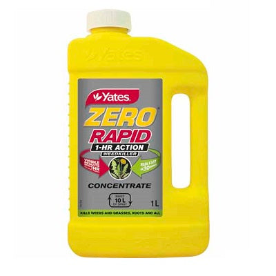 YATES ZERO RAPID WEEDKILLER 1000ML CONCENTRATE