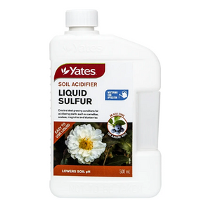 YATES SOIL ACIDIFIER 500ML LIQUID SULFUR CONCENTRATE