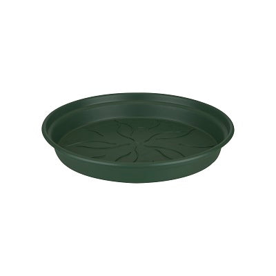 ELHO GB GROWPOT 25CM LEAF GREEN SAUCER