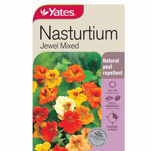 NASTURTIUM JEWEL MIX SEED