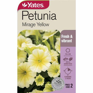 PETUNIA MIRAGE YELLOW SEED