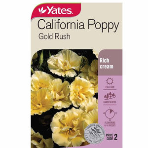 POPPY CALIFORNIAN GOLD RUSH SEED