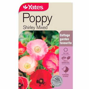 POPPY SHIRLEY MIXED SEED