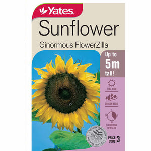 SUNFLOWER GINORMOUS FLOWERZILL SEED