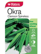 Load image into Gallery viewer, OKRA CLEMSON SPINELESS SEED
